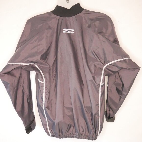 GUL Mens Black/Gray Spray Top V- Neck Size Small - Picture 6 of 8